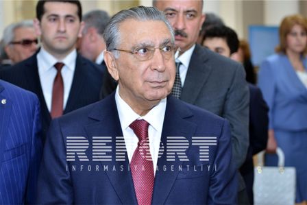 Ramiz Mehdiyev akademiyaya  gəlib - FOTOLAR