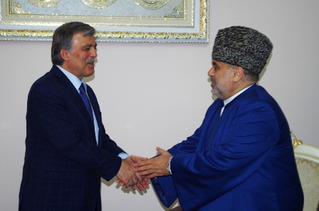 Abdullah Gül Allahşükür Paşazadə ilə - FOTOLAR 