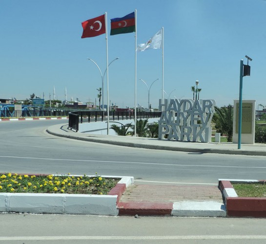 Türkiyədə Heydər Əliyev parkının açılışı olub