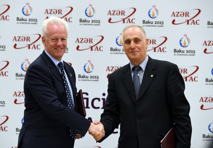 AZƏRTAC “Bakı-2015”in rəsmi media tərəfdaşı oldu - VİDEO