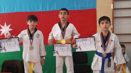 Taekvondo üzrə açıq birincilik keçirilib - FOTO