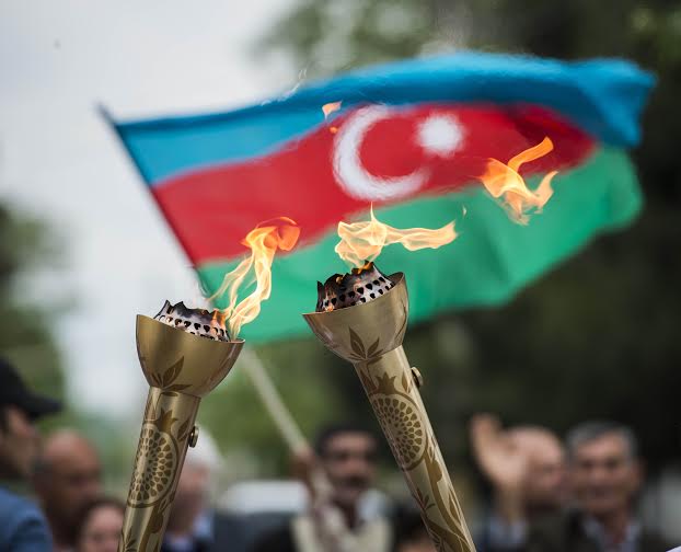 Bakı 2015 Alovu Zərdab və Tərtərdə 