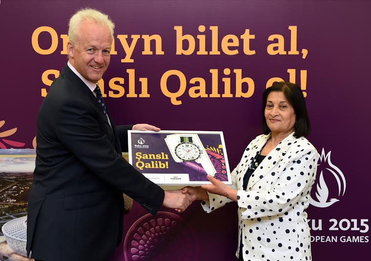 “Bakı 2015” və “Tissot” un ikinci şanslı qalibi - FOTO