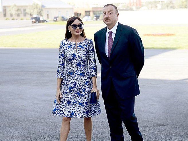Prezident və xanımı Böyükşor bulvarının açılışında iştirak ediblər 