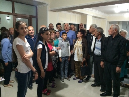 Deputat seçicilərinə I Avropa Oyunlarından danışıb - FOTOLAR