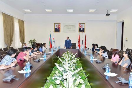 BANM-in tələbələri BP şirkətində olublar - FOTOLAR
