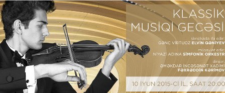 Heydər Əliyev Mərkəzində klassik musiqi gecəsi keçiriləcək - VİDEO