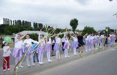 Məşəl estafeti qədim Qubaya ötürüldü
