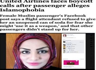 Müsəlman olduğuna görə “Coca-cola” vermədilər