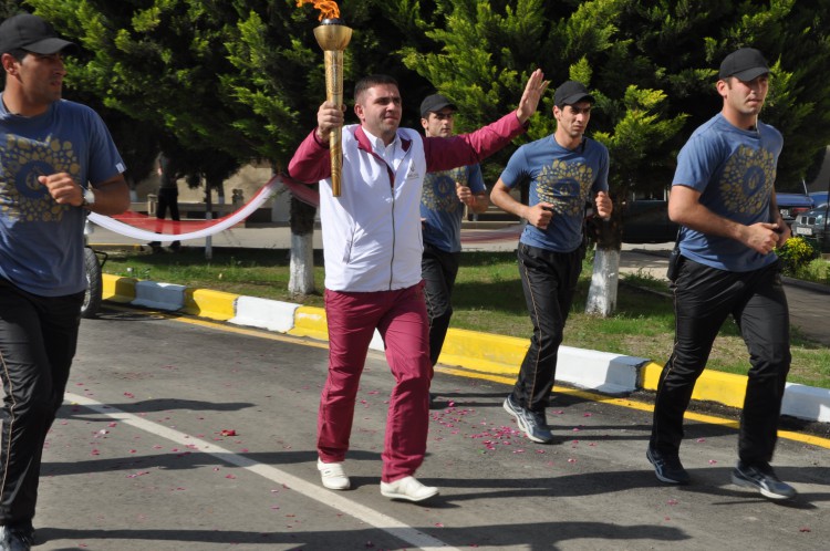 I Avropa Oyunlarının məşəli Xırdalana gətirildi