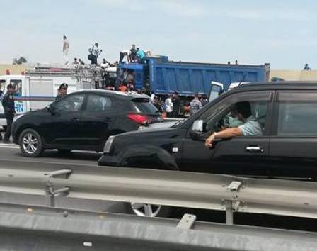 Bakıda sərnişin avtobusu qəzaya düşdü: 1 nəfər öldü, yaralılar var