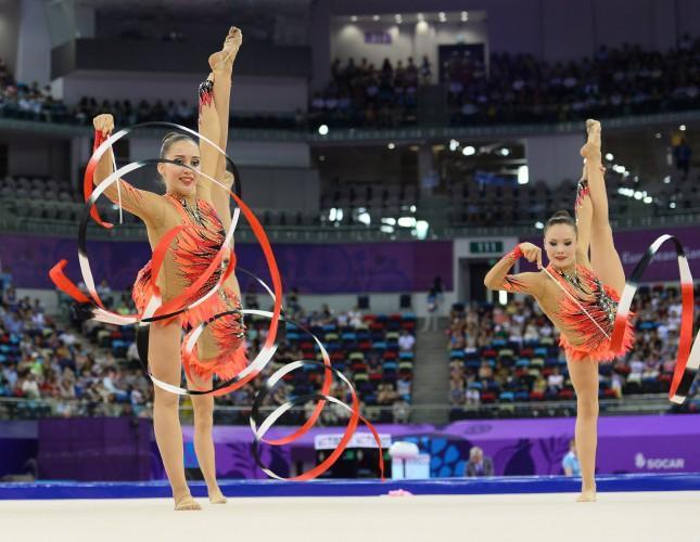 Avropa Oyunlarında bədii gimnastika yarışları başladı