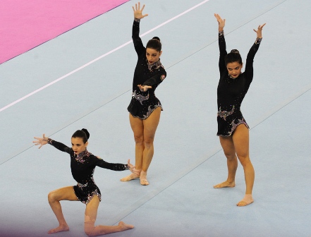 Azərbaycanlı gimnastlar akrobatikada 5-ci oldular 