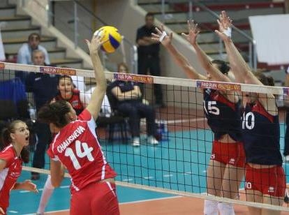 Qadın voleybolçularımız Türkiyəyə uduzdu, amma 1/4 finala çıxdı