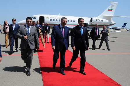 Bolqarıstan prezidenti Azərbaycandadır 
