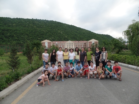 “Gənc İstedadlar” liseyinin şagirdləri Qubada - FOTO