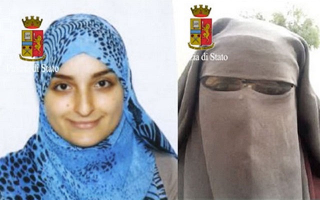 İtaliyalı “cihad-ledi” ailəsini İŞİD-ə dəstək verməyə inandırıb 