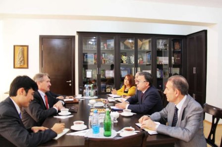 ABŞ səfiri azərbaycanlı nazirlə görüşdü – FOTO 