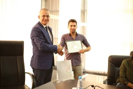  “İrəli” jurnalistləri mükafatlandırdı – FOTOLAR