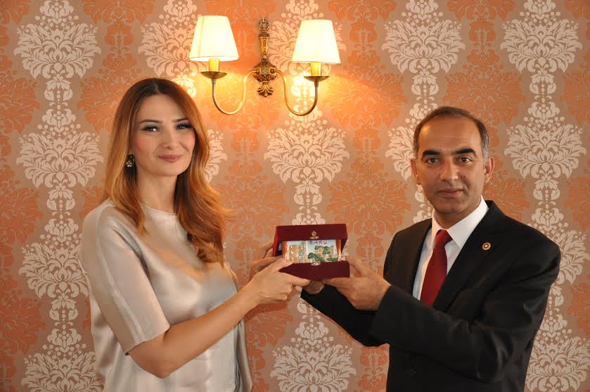 Deputat Bayburtlu həmkarı ilə Qarabağı müzakirə edib - FOTO