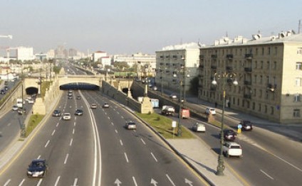Heydər Əliyev prospektində hərəkət qısa müddətə məhdudlaşdırılır