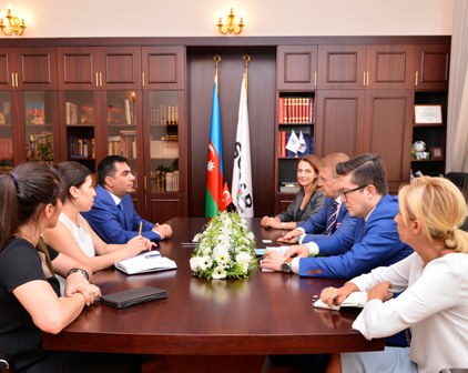 Avrasiya Universitetlər Birliyinin prezidenti Bakı Ali Neft Məktəbinə gəldi