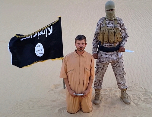 İŞİD daha bir avropalının başını kəsdi 