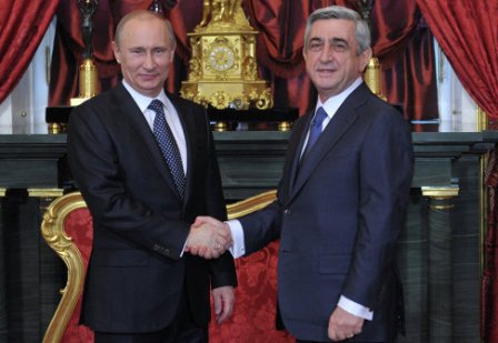 Sərkisyan yenə Putinlə görüşə gedir 