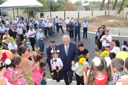 Heydər Əliyev Fondunun dəstəyilə daha bir bağça açıldı