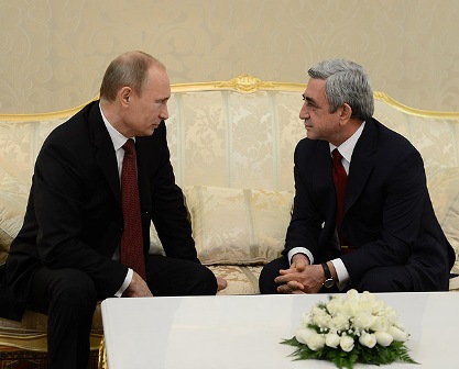 Putin bu gün Sərkisyanla görüşəcək