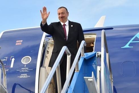 İlham Əliyevin Qazaxıstan səfəri başa şatıb