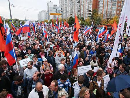 Müxalifət Moskvada mitinq keçirir