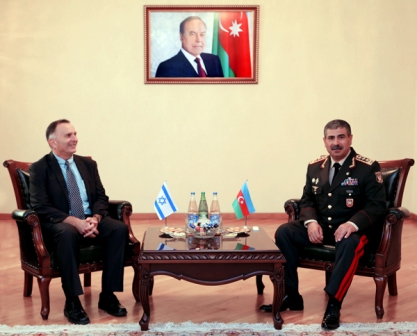 Zakir Həsənovun İsrail səfiri ilə müzakirə etdikləri – FOTO 