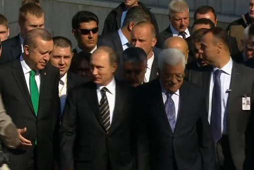 Ərdoğan Putinlə Avropanın ən böyük məscidinin açlışında - FOTOLAR