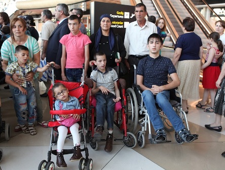 30 azərbaycanlı uşaq Türkiyəyə müalicəyə göndərildi