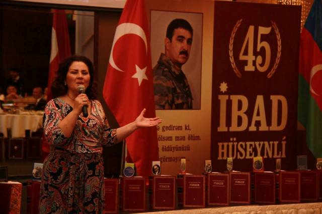 Döyüşçü İbad Hüseynlinin 45 illik yubileyi qeyd olunub