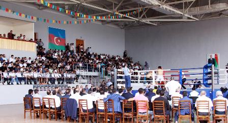 Ağdamda kikboksinq turniri keçirilib - FOTO