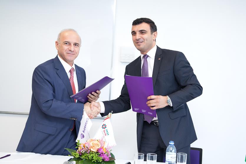 Azercell  Paşa Bank ilə əməkdaşlıq memorandumu imzalayıb 