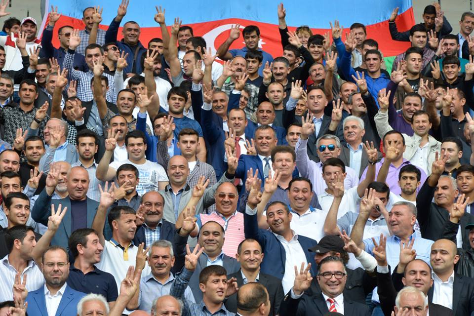  Adil Əliyevin seçiciləri ilə növbəti izdihamlı görüşü olub - FOTOLAR