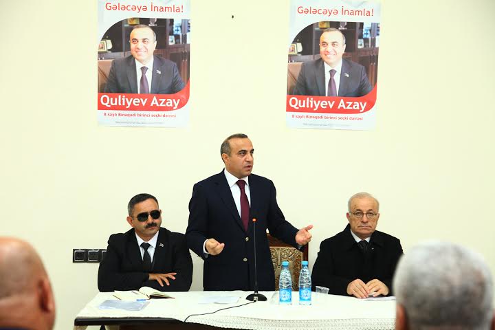  Azay Quliyevin Qarabağ veteranları, əlilləri və şəhid ailələri ilə görüşündə izdiham-FOTOLAR