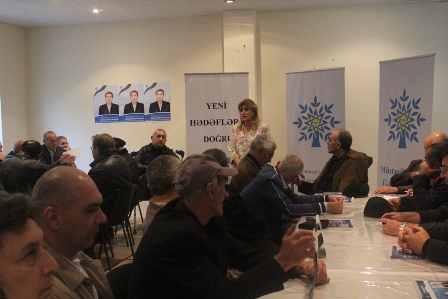 Məlahət İbrahimqızı şəhid ailələri və Çernobıl əlilləri ilə görüşdü – FOTO 