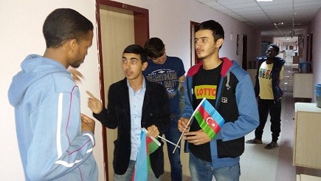 Azərbaycanlı tələbələr Türkiyədə aksiya keçirdilər - FOTO