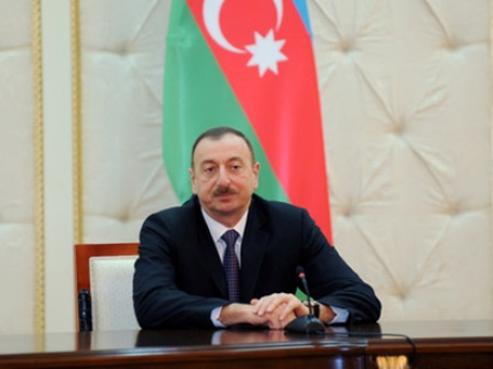 İlham Əliyev nazirlə görüşdü 