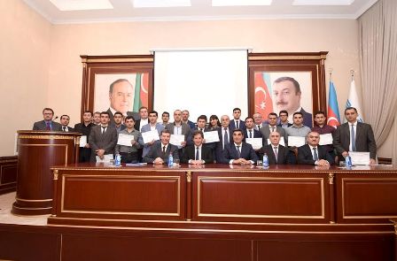 “Azərsu” təlimçilərə sertifikatlar verdi - FOTO