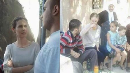 Suriyanın birinci ledisi ortaya çıxdı