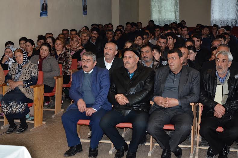 Rüstəm Xəliov Sabirabadın Moranlı və Əlilənbəyli kəndlərində seçicilərlə görüşüb - FOTOLAR