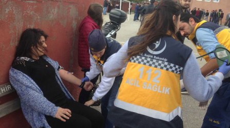 Səsvermə zamanı dava: Polis gözyaşardıcı qazdan istifadə etdi