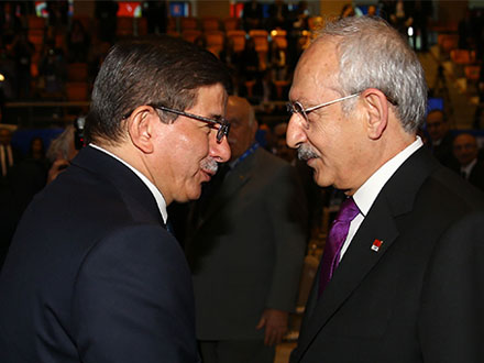 Kılıçdaroğlu Davutoğlunu təbrik etdi
