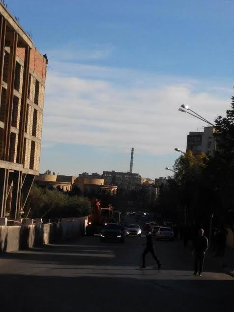Bakıda iş adamı intihar etmək istədi - FOTOLAR