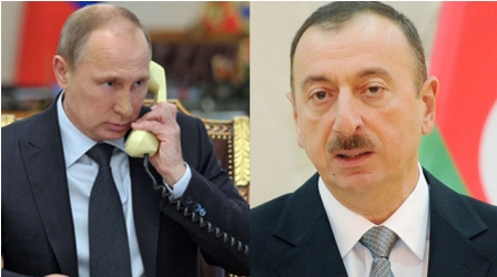 Putin İlham Əliyevə zəng etdi